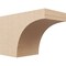 Ekena Millwork 6in. W x 8in. H x 12in. L Huntington Woodgrain TimberThane Rafter Tail, Primed Tan RFTUR06X08X12HUNRCPR - alternate 1